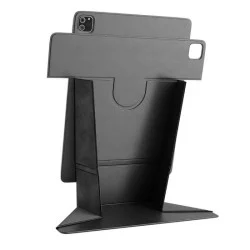 Leather Stand Ipad Pro 11 Inch 2024 With 360 Degree Rotation Levelo - Black